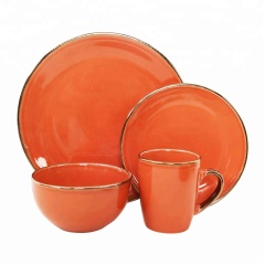 Chinese dinner sets/solid color ceramic tableware sets